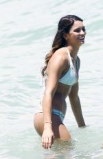 CARMELLA ROSE and KYRA SANTORO in Bikinis on the Set of a Photoshoot in Miami Beach 07/16/2016