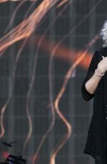 CAROLE KING Performs at British Summertime Festival at Hyde Park in London 07/02/2016