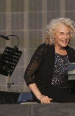 CAROLE KING Performs at British Summertime Festival at Hyde Park in London 07/02/2016