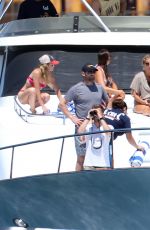 CARRIE UNDERWOOD in Bikini at a Boat in Cabo San Lucas 07/07/2016