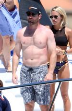 CARRIE UNDERWOOD in Bikini at a Boat in Cabo San Lucas 07/07/2016