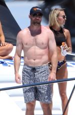 CARRIE UNDERWOOD in Bikini at a Boat in Cabo San Lucas 07/07/2016