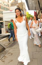 CASEY BATCHELOR at Beauty Industry London White Party 2016 in Covent Garden 07/02/2016