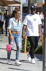 CASSIE VENTURA and P. Diddy Out in Beverly Hills - july 6, 2016