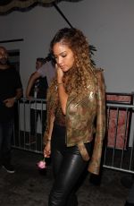 CASSIE VENTURA Leaves Warwick Nightclub in West Hollywood 06/29/2016