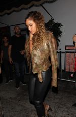 CASSIE VENTURA Leaves Warwick Nightclub in West Hollywood 06/29/2016