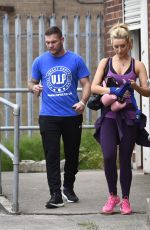 CATHERINE TYLDESLEY Leaves a Boxing Training Session in Manchester 07/05/2016