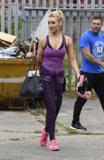 CATHERINE TYLDESLEY Leaves a Boxing Training Session in Manchester 07/05/2016