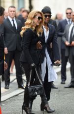 CELINE DION at Christian Dior Haute Couture Fall/Winter 2016/2017 Show in Paris 07/04/2016