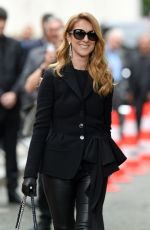 CELINE DION at Christian Dior Haute Couture Fall/Winter 2016/2017 Show in Paris 07/04/2016