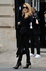 CELINE DION at Christian Dior Haute Couture Fall/Winter 2016/2017 Show in Paris 07/04/2016