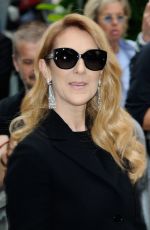 CELINE DION at Christian Dior Haute Couture Fall/Winter 2016/2017 Show in Paris 07/04/2016