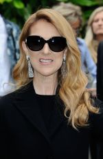 CELINE DION at Christian Dior Haute Couture Fall/Winter 2016/2017 Show in Paris 07/04/2016