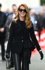 CELINE DION at Christian Dior Haute Couture Fall/Winter 2016/2017 Show in Paris 07/04/2016