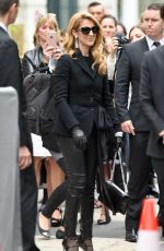 CELINE DION at Christian Dior Haute Couture Fall/Winter 2016/2017 Show in Paris 07/04/2016