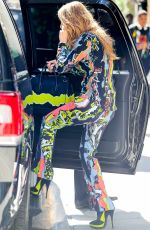 CELINE DION Leaves Her Hotel in New York 07/21/2016