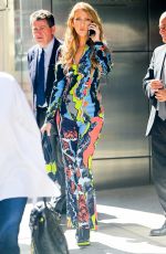 CELINE DION Leaves Her Hotel in New York 07/21/2016