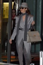 CELINE DION Leaves Her Hotel in Paris 07/02/2016