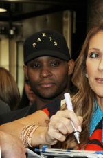 CELINE DION Leaves Today Show in New York 07/21/2016
