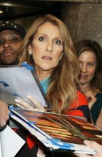 CELINE DION Leaves Today Show in New York 07/21/2016