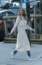 CELINE DION Out on Avenue Kleber in Paris 07/08/2016