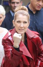 CELINE DION Out Shopping in Paris 06/30/2016