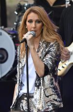 CELINE DION Performs at Today Show in New York 07/22/2016