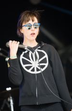 CHANNY LEANEAGH Performs at British Summertime Festival at Hyde Park in London 07/02/2016