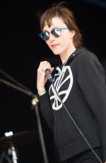 CHANNY LEANEAGH Performs at British Summertime Festival at Hyde Park in London 07/02/2016