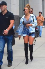 CHANTEL JEFFRIES Out in New York 07/20/2016