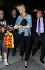 CHARLIZE THERON Leaves 