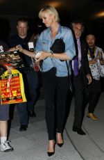 CHARLIZE THERON Leaves 