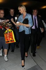 CHARLIZE THERON Leaves 