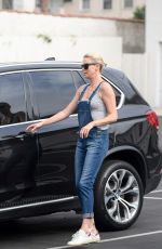 CHARLIZE THERON Out and About in West Hollywood 07/01/2016
