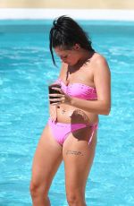 CHARLOTTE CROSBY and CHLOE FERRY at a Pool in Ibiza 07/18/2016