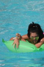 CHARLOTTE CROSBY and CHLOE FERRY at a Pool in Ibiza 07/18/2016