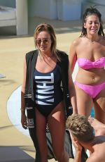 CHARLOTTE CROSBY and CHLOE FERRY at a Pool in Ibiza 07/18/2016