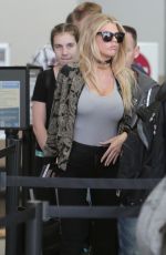 CHARLOTTE MCKINNEY at Los Angeles International Airport 07/09/2016