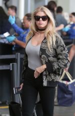 CHARLOTTE MCKINNEY at Los Angeles International Airport 07/09/2016