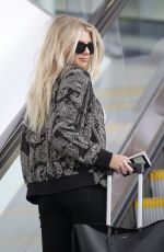 CHARLOTTE MCKINNEY at Los Angeles International Airport 07/09/2016