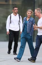 CHARLOTTE MCKINNEY on the Set of 