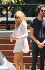 CHARLOTTE MCKINNEY Out Shopping in Malibu 07/03/2016
