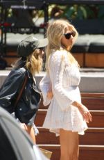 CHARLOTTE MCKINNEY Out Shopping in Malibu 07/03/2016