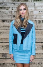 CHIARA FERRAGNI at Atelier Versace Fashion Show in Paris 07/03/2016