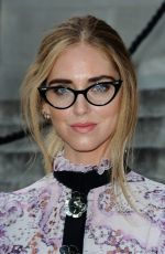 CHIARA FERRAGNI at Giambattista Valli Haute Couture Show in Paris 07/04/2016