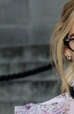 CHIARA FERRAGNI at Giambattista Valli Haute Couture Show in Paris 07/04/2016