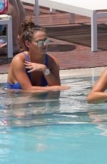 CHLOE MEADOWS and COURTNEY GREEN at a Pool in Magaluf 07/11/2016