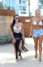 CHLOE MEADOWS in Bikini at Nikki Beach 07/07/2016
