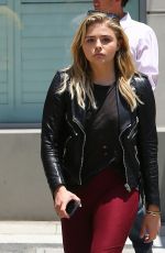 CHLOE MORETZ and Brooklyn Beckham Out in Beverly Hills 06/30/2016