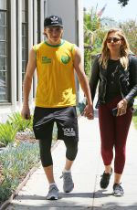 CHLOE MORETZ and Brooklyn Beckham Out in Beverly Hills 06/30/2016